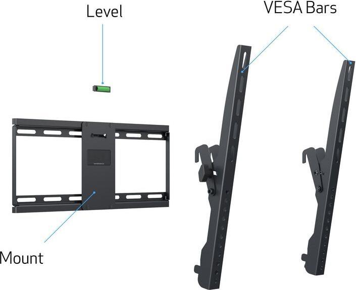 Produktbild Multibrackets Tilt Wallmount (Wand, 110", 75 kg)
