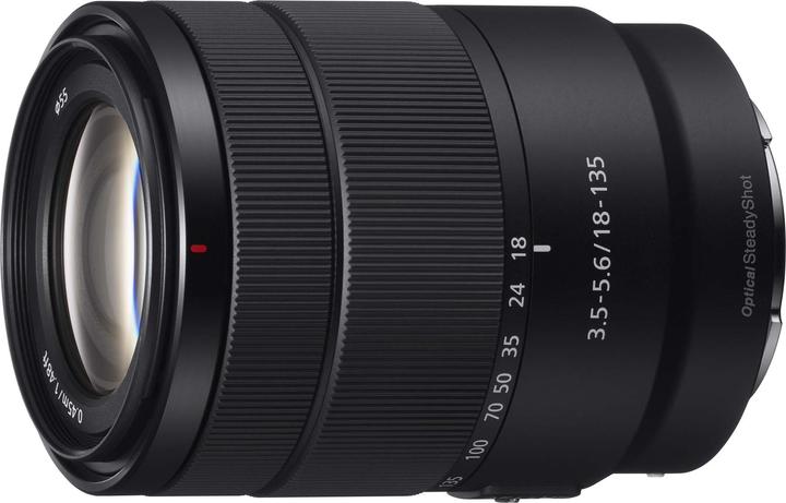 Image du produit Sony E 18-135mm f/3.5-5.6 OSS (Sony E, APS-C / DX)