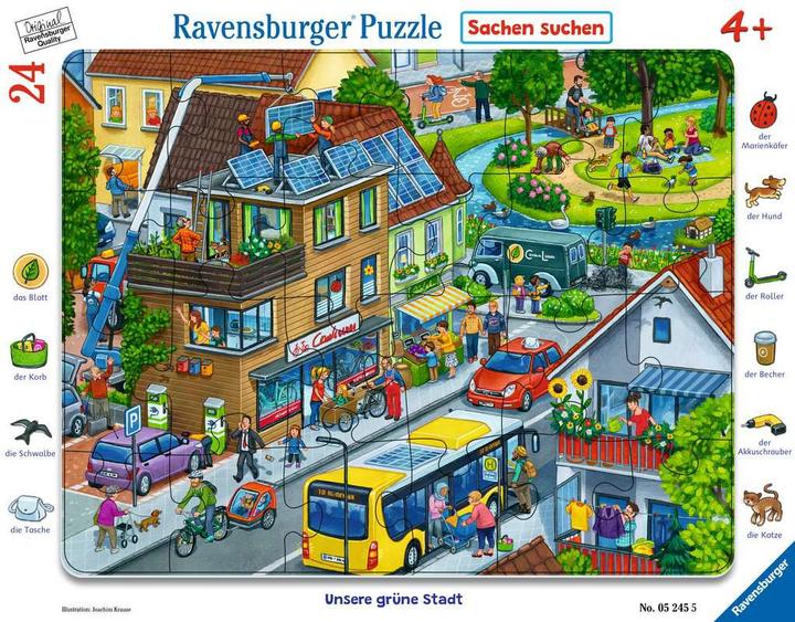 Produktbild Ravensburger Unsere grüne Stadt (24 Teile)