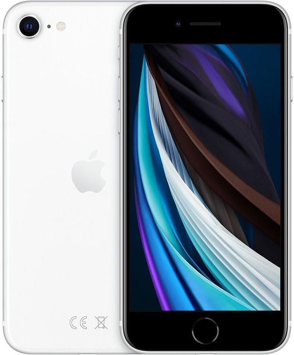 Produktbild Re!commerce iPhone SE 2020 (64 GB, White, 4.70", 12 Mpx, SIM + eSIM, B / Sehr gut)