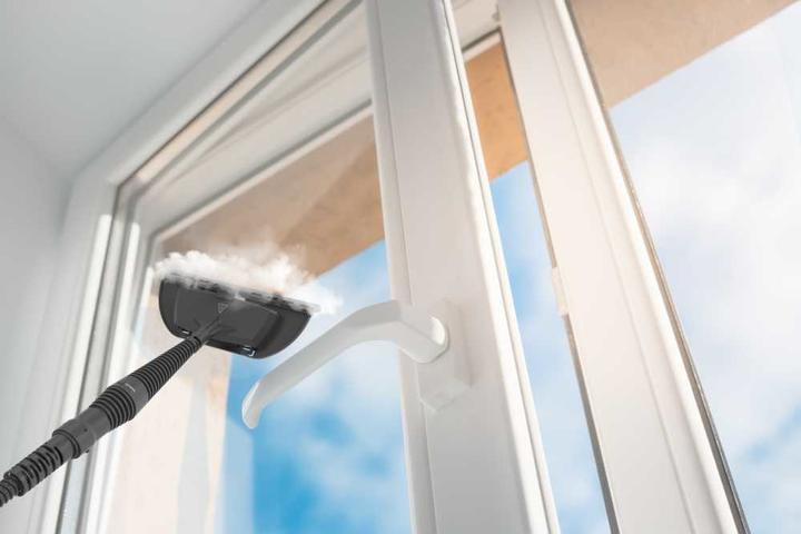 Immagine prodotto Hoover Steam Capsule Express SGE1000 011 pulitore a vapore portatile Titanium (4 bar, 1000 W)