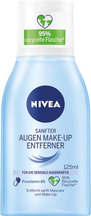 Produktbild NIVEA zartes Eye Make -up -Entferner, 125 ml (Make-Up Entferner, 125 ml)