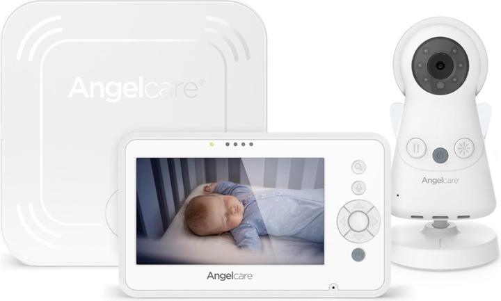 Angelcare Baby Bewegungsmonitor mit Video und Ton (Babyphone mit Kamera)