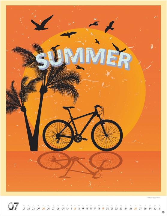 Image du produit Bike Art Posterkalender 2026 (34 x 44 cm, Couverture rigide, Allemand)