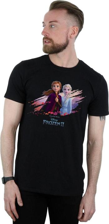 Immagine prodotto Disney Frozen 2 Elsa And Anna Nature Is Beautiful Maglietta Uomo (L)