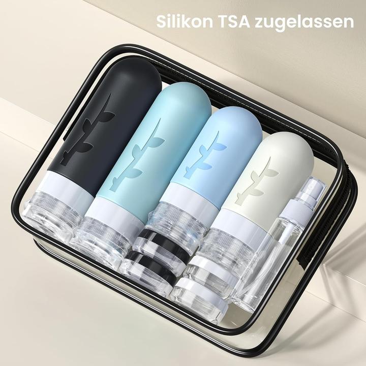 Immagine prodotto Swissdetector Set Wiederbefüllbare Reiseflaschen (Sacchi liquidi)