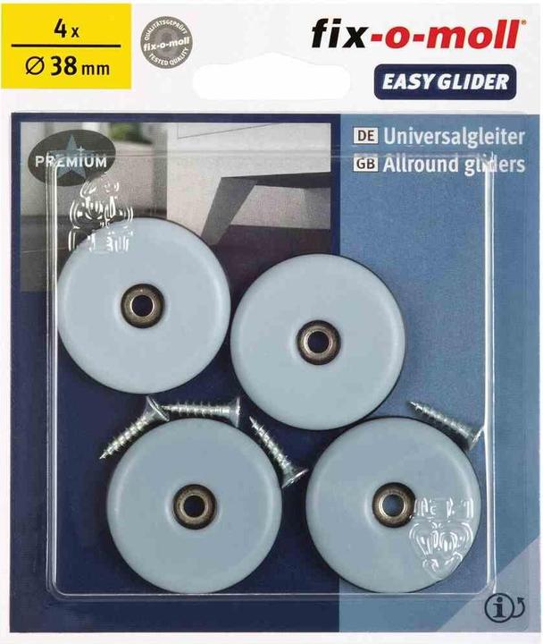 Actual product image Fix-o-moll Easyglider (Universal glider, 4 Piece)
