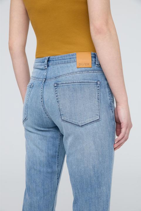 Actual product image Du/Er W Performance Denim Girlfriend Jean - Hazy Blue (W26/L30)
