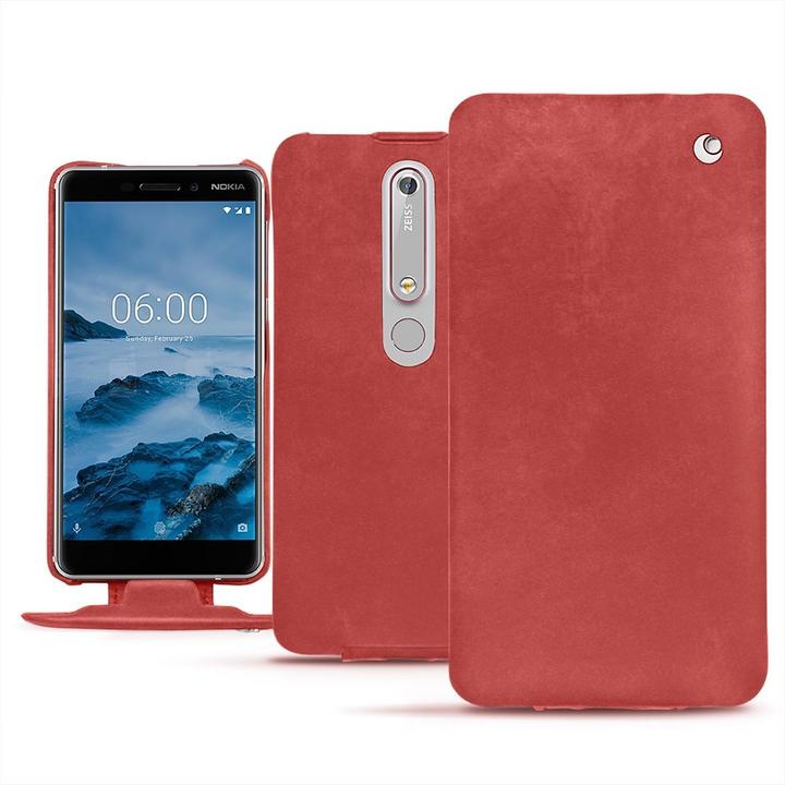 Actual product image Noreve Leather cover vertical (Nokia 6 (2018))