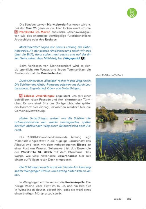 Nutritional values and ingredients Die 27 schönsten E-Bike Touren im Allgäu (German, Oliver Kockskämper, BVA BikeMedia GmbH, 2024)