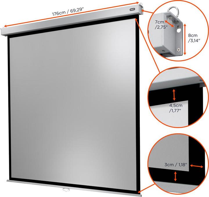 Produktbild Celexon Professional Plus (84", 1:1)