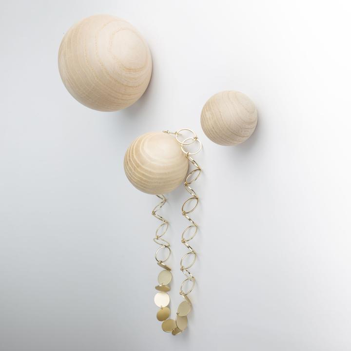 Image du produit kommod Set de 3 patères sphériques