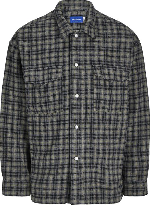 Jack & Jones Weit geschnitten Overshirt Overshirt (L)