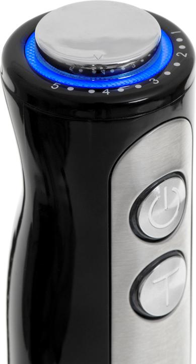 Actual product image Adler AD 4625b Hand Blender, 5 speed settings, 1500W, Black