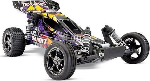 Produktbild Traxxas Bandit VXL BL 1:10 2WD RTR Buggy violett (ohne Akku/Lader)