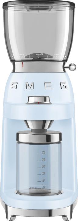 Smeg CGF11PBEU 50's Style, die-cast aluminium housing, lacquered, pastel blue (CH plug)