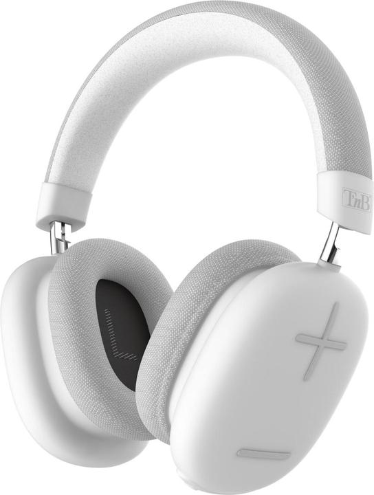 T'nB Casque Micro Bluetooth Bounce (Blanc) (ANC, 50 h, Cablato)