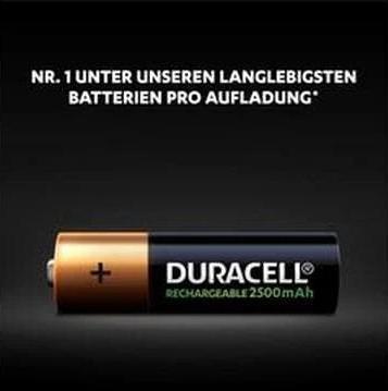 Immagine prodotto Duracell Recharge Ultra (4 pz., AA, 2500 mAh)