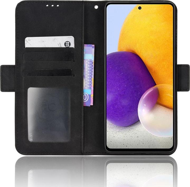 Actual product image Cover-Discount Galaxy A53 5G - case with many card slots black (Samsung Galaxy A53 5G)
