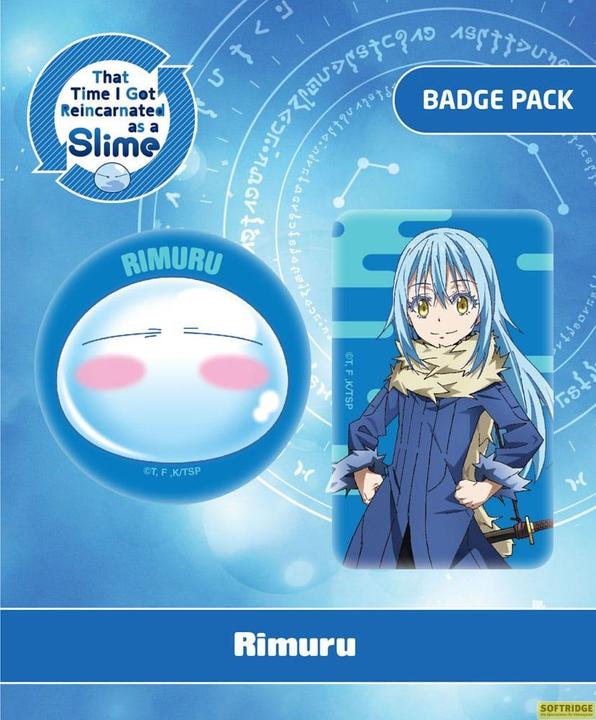 Produktbild POPbuddies That Time I Got Reincarnated as a Slime Ansteck-Buttons Doppelpack Rimuru