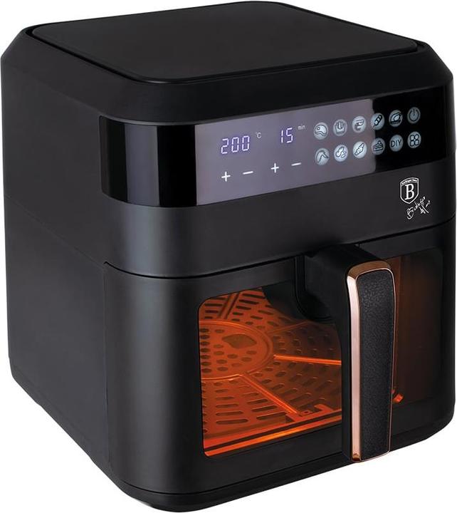 Productafbeelding BerlingerHaus BH9446 Friteuse, 6,3L, zichtbaar venster Black Rose CollectionMona