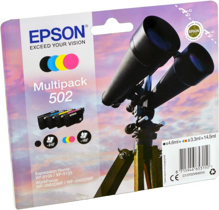 Immagine prodotto Epson 502 Multipack (M, FC, C, Y)