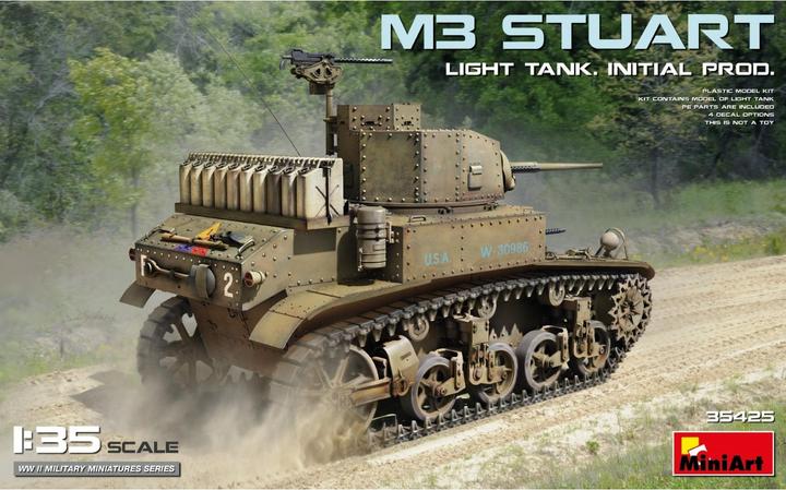 Produktbild 1:35 M3 Stuart leichter Pz. frühe Prod.