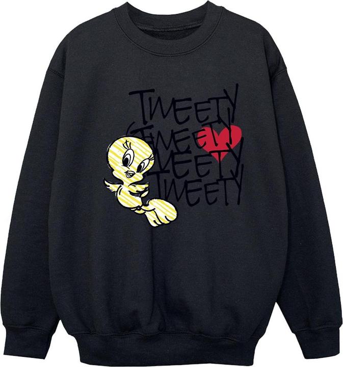 Looney Tunes Tweety Love Heart Sweatshirt Mädchen
