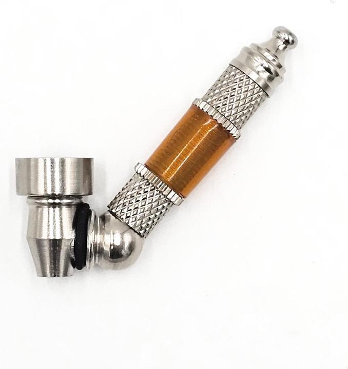 Kulu Metal Pipe Plastic 45° Hooked 9cm