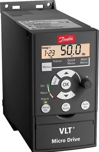 Actual product image Danfoss VLT Micro Drive 1x200/240V 2.2A 0.37kW (132F0002)