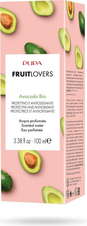 Actual product image Pupa Milano Fruit Lovers Scented Water 001 Avocado 100ml (Eau de parfum, 100 ml)