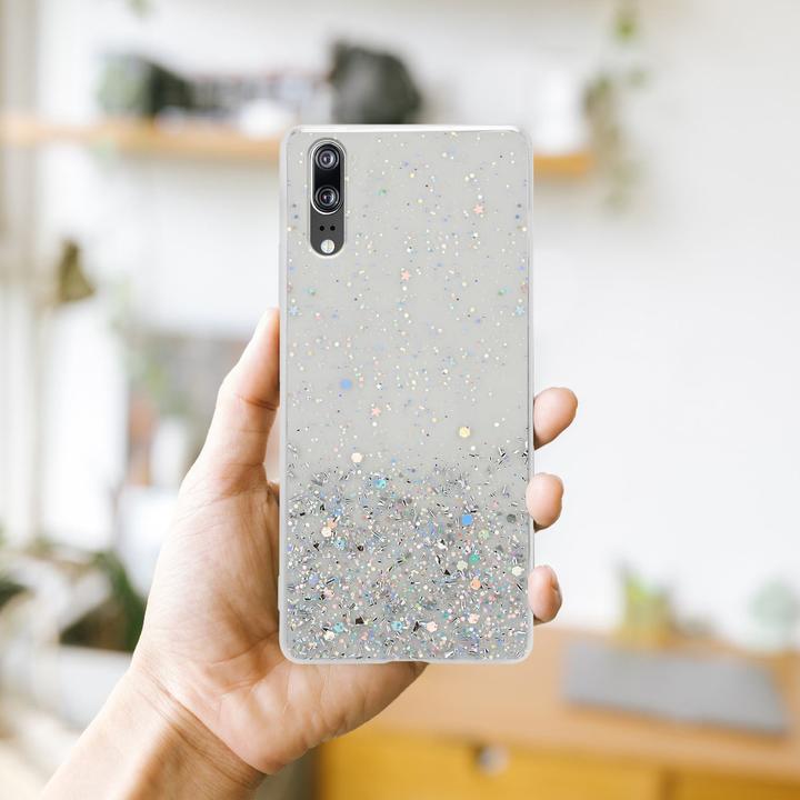 Produktbild Cadorabo TPU Cover funkelnder Glitter (Cubot P20)
