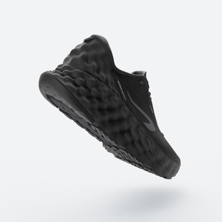 Actual product image Kiprun Men's KS900.2 Running Shoes - Full black (45)