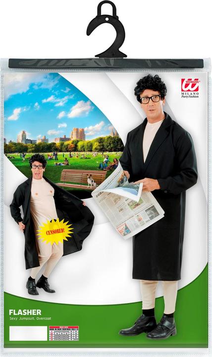 Actual product image Widmann EXHIBITIONIST (sexy overall, coat), XXL (XXL)