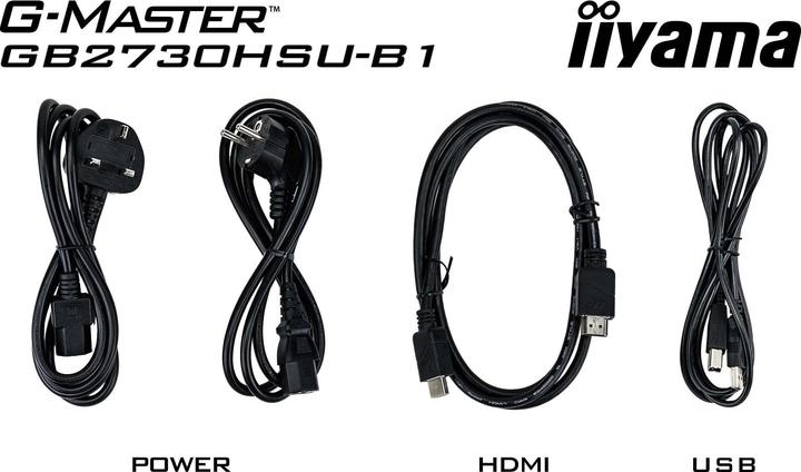 Immagine prodotto iiyama G-Master GB2730HSU-B1 (1920 x 1080 pixel, 27")