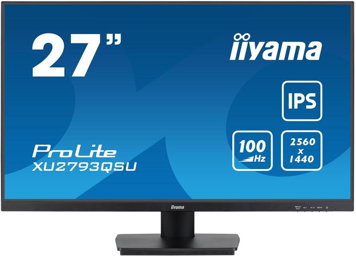 iiyama TFT 27,0/68,5cm ProLite XU2793QSU *schwarz* 16:9 (2560 x 1440 Pixel, 27")
