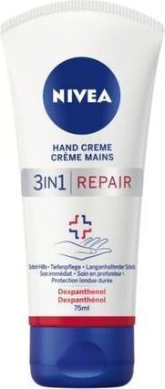Actual product image NIVEA 3in1 Repair Hand Cream regenerujący krem do rąk 75ml (75 ml)