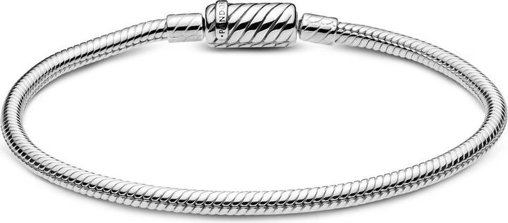 Immagine prodotto Pandora Bracciale a maglie di serpente con chiusura magnetica Moments (18 cm, Argento 925)