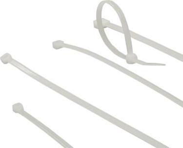 Immagine prodotto Fascette trasparenti, lunghezza 385 mm, larghezza 4,8 mm. Lunghezza: 385 mm Fascetta trans 385/4.8mm (Fascette in plastica, 385 mm, 100 pz.)