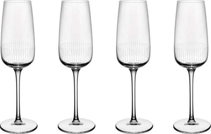 Sekt-/Champagnerglas, Set 4tlg. Afina (12 cl, 4 Gläser, Sektgläser)