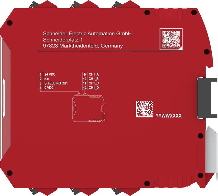 Actual product image Schneider Electric CPU modular safety controller2A XPSMCMCP0802BCG