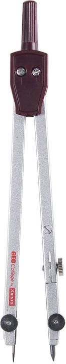 Actual product image Aristo Compasses 1 joint max. 360mm length: 135mm silver/bordeaux