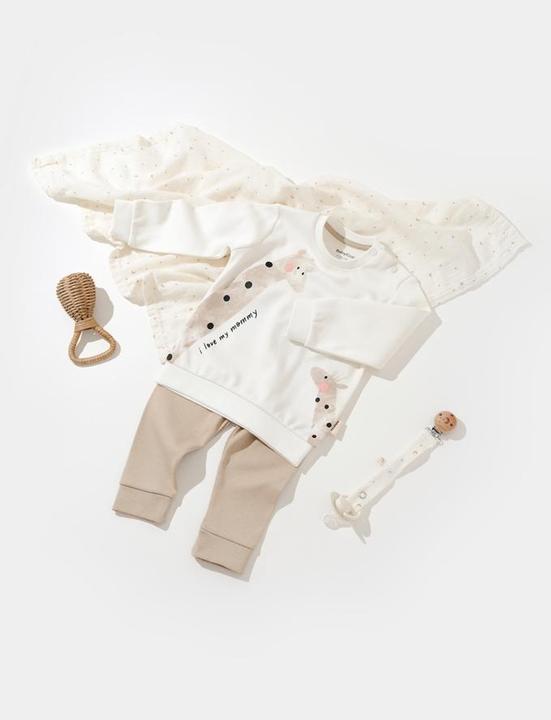 Immagine prodotto BabyCosy Set composto da pantaloni e camicia a maniche lunghe (80)
