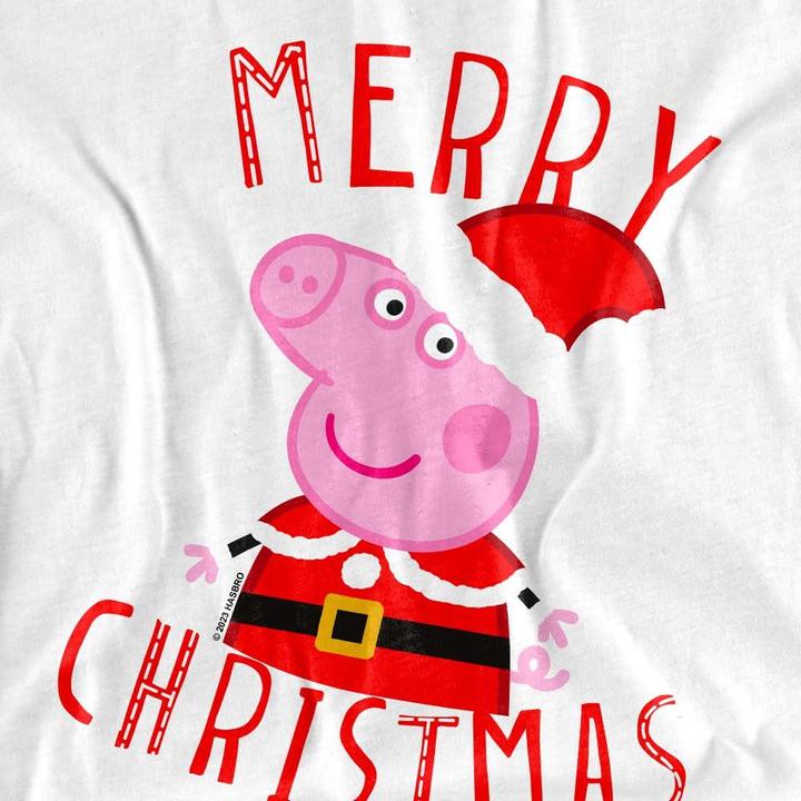 Immagine prodotto Peppa Pig Merry Christmas Maglietta Bambini (152, 158)