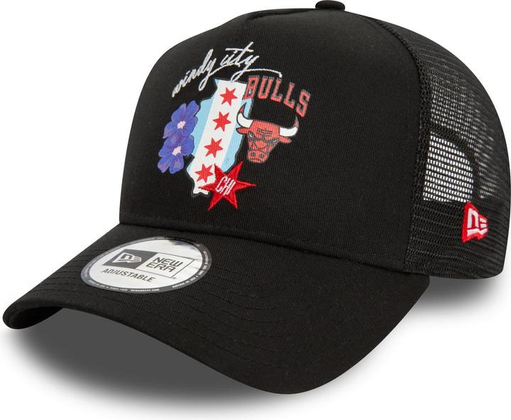 New Era Trucker State Chicago Bulls (One Size)
