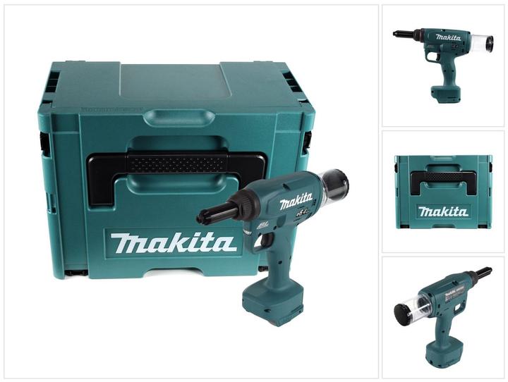 Actual product image Makita Rechargeable blind rivet setting tool