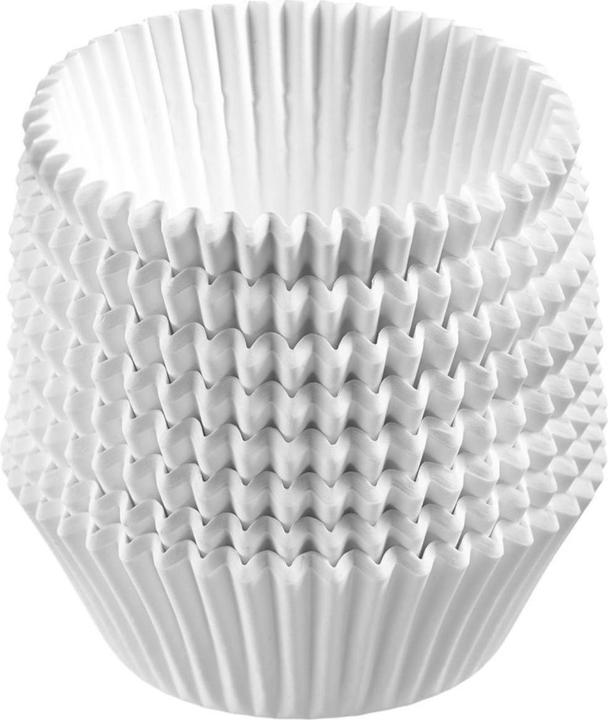 Produktbild Westmark 80 Muffin Papier-Backförmchen, weiss (7.50 cm)