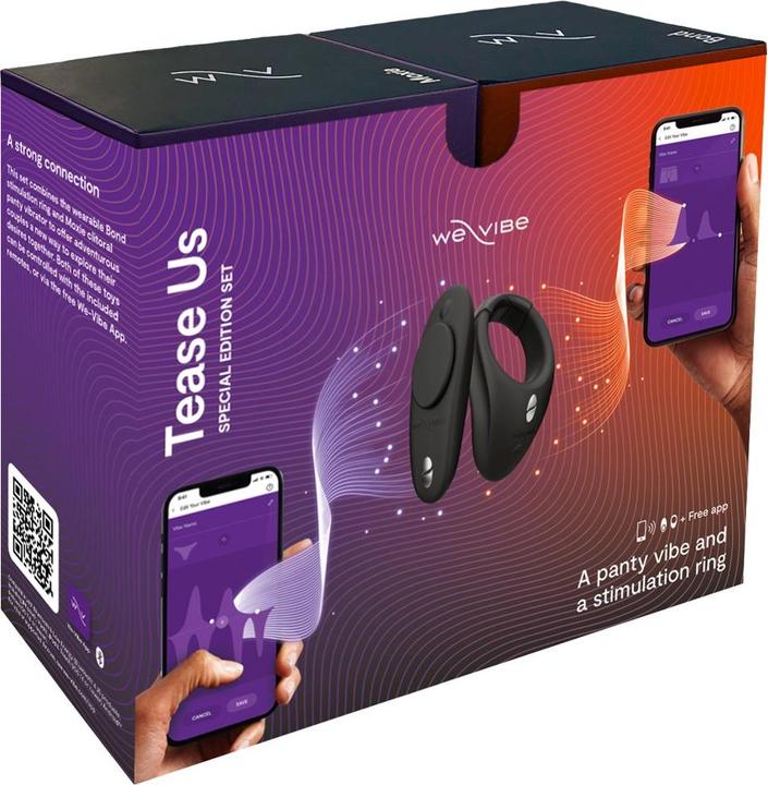 Image du produit We-Vibe Tease Us Bond et Moxie