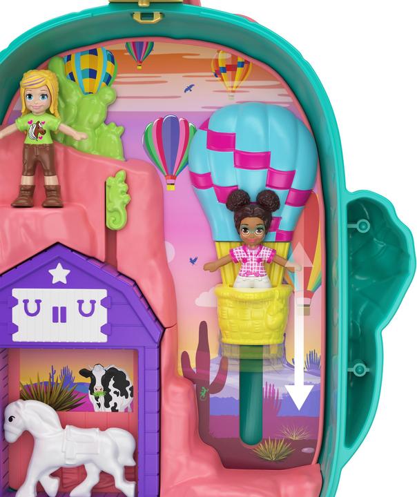 Image du produit Polly Pocket Coffret Le Ranch du Cactus - Mini-Poupée - 4 ans et +