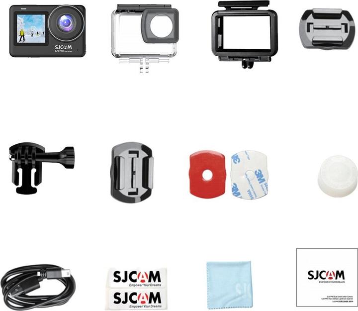 Image du produit Sjcam SJ10 Pro action sports camera 12 MP 4K Ultra HD Wi-Fi (60p, WiFi)